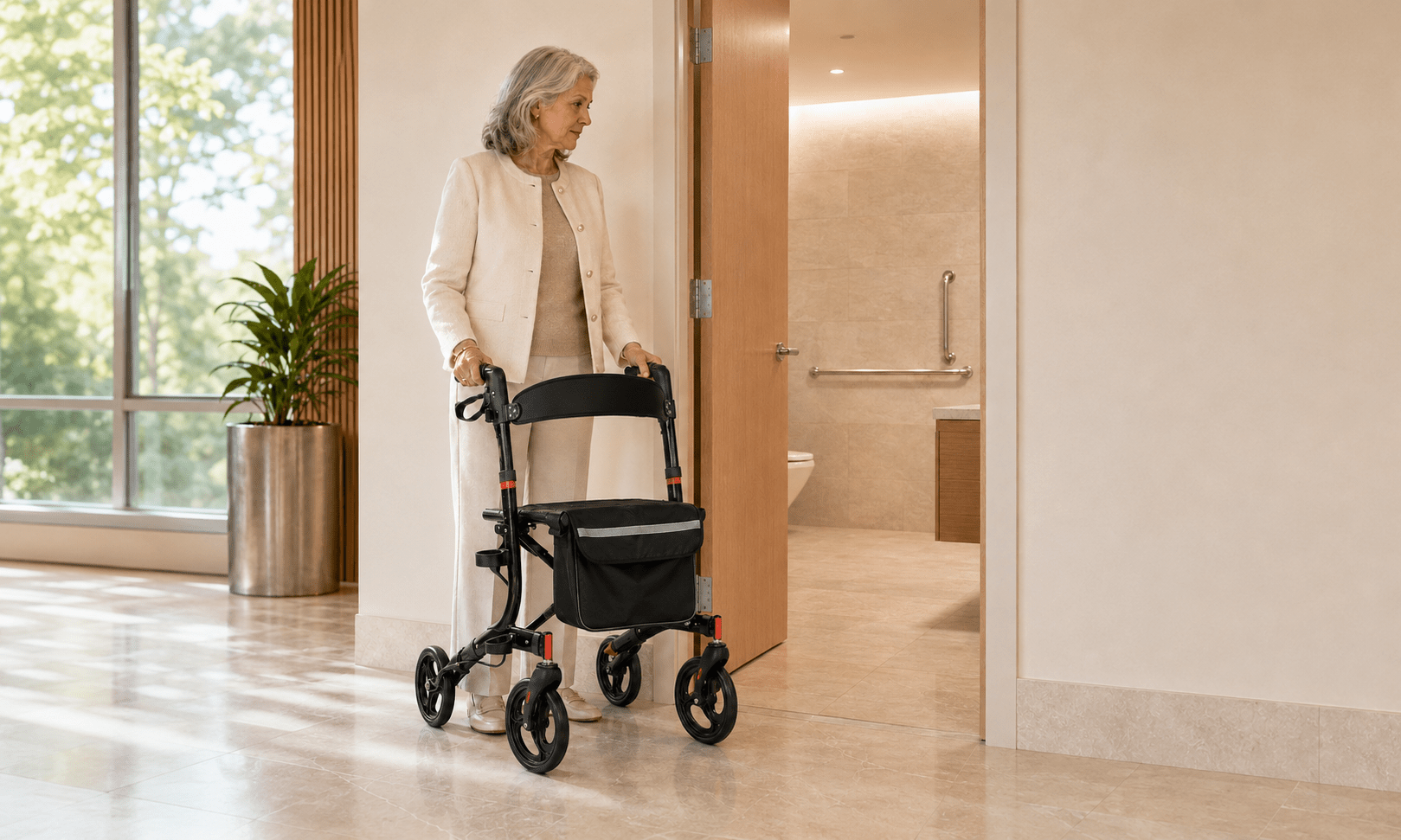 Using a Public Restroom With a Rollator: What People Often Forget - deeptita
