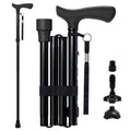 DeepTita Foldable Walking Cane ，Home Travel,33-37" for modern home mobility, recovery, and everyday confidence