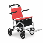 DeepTita Aluminum Travel Wheelchair with Flip-Up Armrests, Classic Edition for modern home mobility, recovery, and everyday confidence