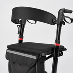 DeepTita Foldable Rollator Walker with Seat, Classic Edition
