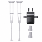DeepTita Adjustable Underarm Crutches, Home Travel, 300lb, 1.7lb for modern home mobility, recovery, and everyday confidence