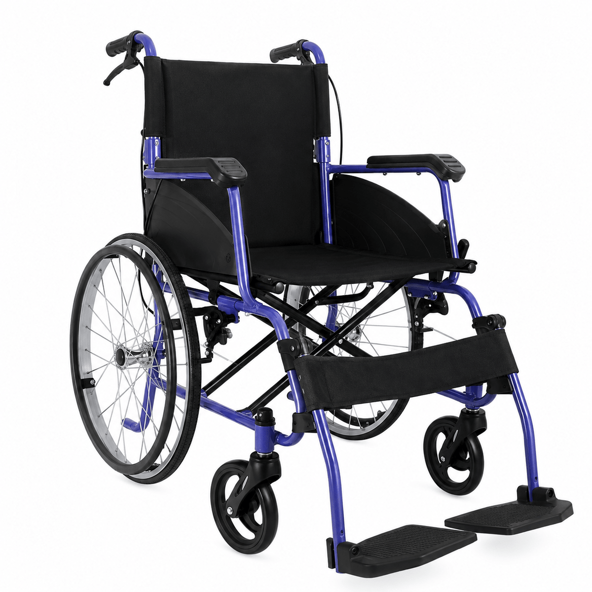 DeepTita Foldable Manual Wheelchair with Hand Brakes, Classic Edition for modern home mobility, recovery, and everyday confidence