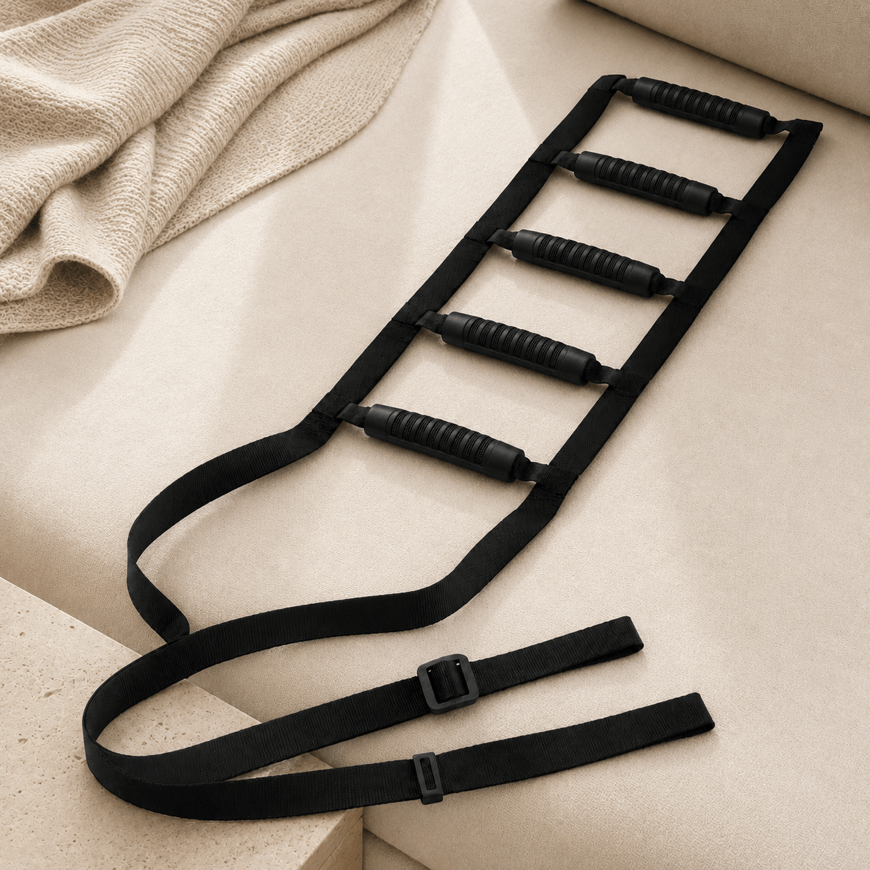 DeepTita Adjustable Bed Ladder Assist Strap A3 for modern home mobility, recovery, and everyday confidence