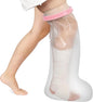 CIVJET Cast Covers for Shower Leg, Waterproof Cast Cover for Showering/Swimming, Cast Protector for Shower Leg Adult, Waterproof Shower Boots for Foot After Surgery, Knee, Ankle, Boot (Diameter-7.9")