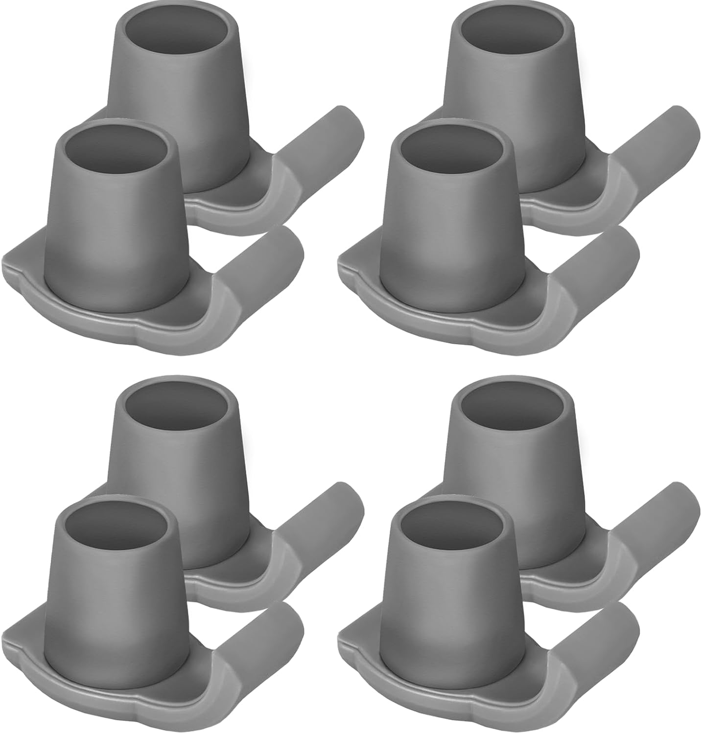 DEEPTITA 4 Pack Walker Skis Glides for Folding Walkers, Essentials Universal Walker Accessories for Seniors, Mobility Aid Accessory for Seniors