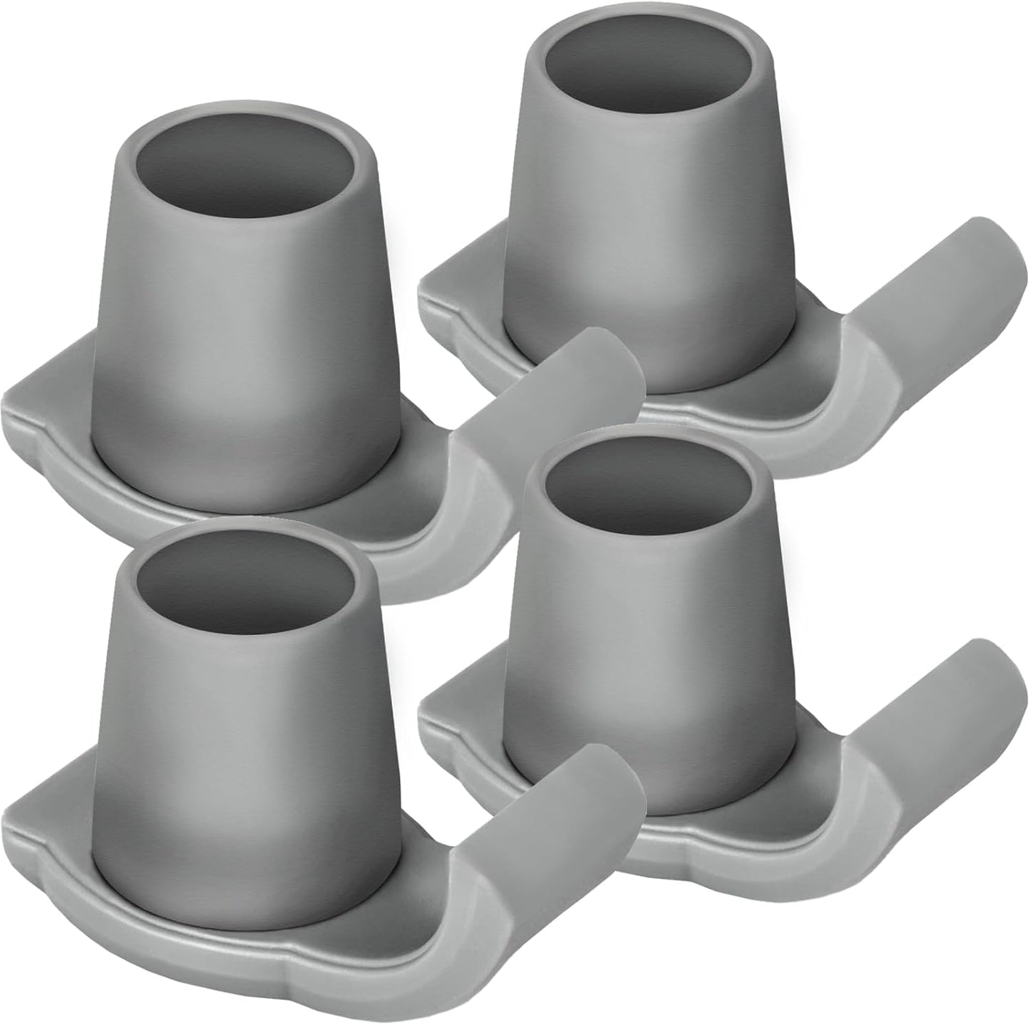 DEEPTITA 4 Pack Walker Skis Glides for Folding Walkers, Essentials Universal Walker Accessories for Seniors, Mobility Aid Accessory for Seniors