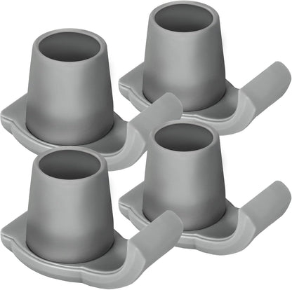 DEEPTITA 4 Pack Walker Skis Glides for Folding Walkers, Essentials Universal Walker Accessories for Seniors, Mobility Aid Accessory for Seniors