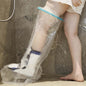 CIVJET Cast Covers for Shower Leg, Waterproof Cast Cover for Showering/Swimming, Cast Protector for Shower Leg Adult, Waterproof Shower Boots for Foot After Surgery, Knee, Ankle, Boot (Diameter-7.9")