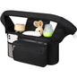 Accmor Universal Stroller Organizer with Insulated Cup Holder, Detachable Phone Bag and Shoulder Strap, Stroller Bag Caddy Organizer Fits for Uppababy, Baby Jogger, Britax Strollers
