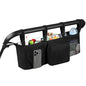 Accmor Universal Stroller Organizer with Insulated Cup Holder, Detachable Phone Bag and Shoulder Strap, Stroller Bag Caddy Organizer Fits for Uppababy, Baby Jogger, Britax Strollers