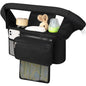 Accmor Universal Stroller Organizer with Insulated Cup Holder, Detachable Phone Bag and Shoulder Strap, Stroller Bag Caddy Organizer Fits for Uppababy, Baby Jogger, Britax Strollers