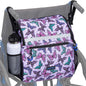 DEEPTITA Wheelchair Bags, Wheelchair Backpack with Cup Holder, Wheelchair Bags to Hang on Back, Electric Wheelchair Accessories, Large Storage Bag for Walker Rollator