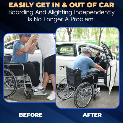 4 in 1 Car Handle Assist for Elderly Car Door Handle - Multifunction Car Transfer Aid - Help Elderly Get Out of Car, Auto Cane Portable Vehicle Support Handle for Seniors, Handicapped, Max 450 Pounds