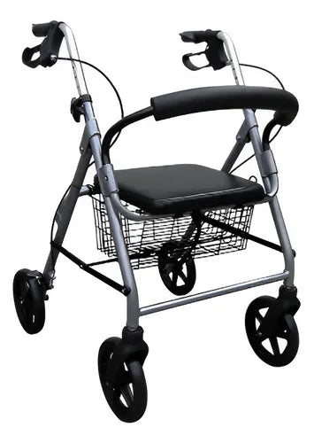 Andador 4 Rodas DEEPTITA Em Alumínio Para Até 135kg