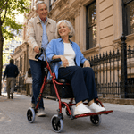 DeepTita 2-in-1 Rollator Transport Chair R5 for modern home mobility, recovery, and everyday confidence