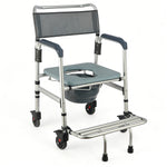 DeepTita 3-in-1 Rolling Bedside Commode Chair H3 for modern home mobility, recovery, and everyday confidence