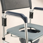DeepTita 3-in-1 Rolling Bedside Commode Chair H3 for modern home mobility, recovery, and everyday confidence