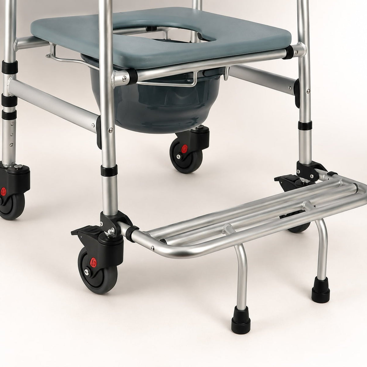 DeepTita 3-in-1 Rolling Bedside Commode Chair H3 for modern home mobility, recovery, and everyday confidence