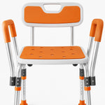 DeepTita Adjustable Shower Chair with Arms & Backrest B5 for modern home mobility, recovery, and everyday confidence