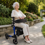 DeepTita All-Terrain Foldable Rollator Walker R3 for modern home mobility, recovery, and everyday confidence
