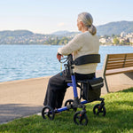DeepTita All-Terrain Foldable Rollator Walker R3 for modern home mobility, recovery, and everyday confidence