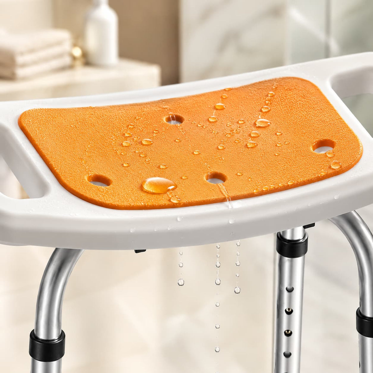 DeepTita Compact Adjustable Shower Stool B1 for modern home mobility, recovery, and everyday confidence