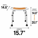DeepTita Compact Adjustable Shower Stool B1 for modern home mobility, recovery, and everyday confidence