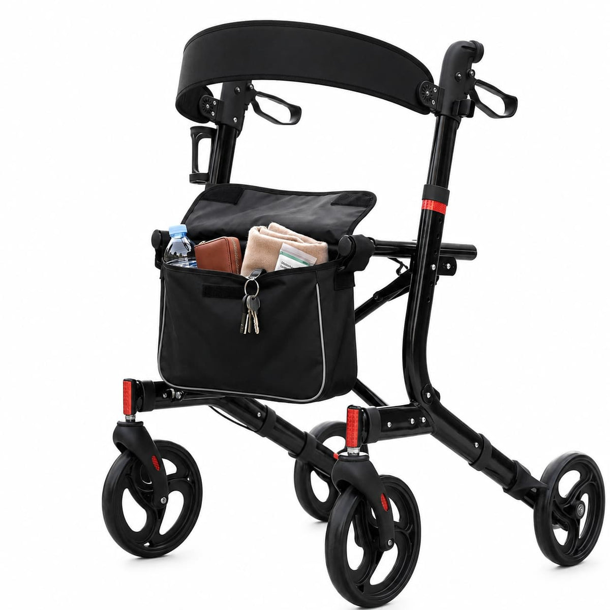 DeepTita Foldable Rollator Walker with Seat R1 for modern home mobility, recovery, and everyday confidence
