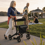 DeepTita Foldable Rollator Walker with Seat R1 for modern home mobility, recovery, and everyday confidence