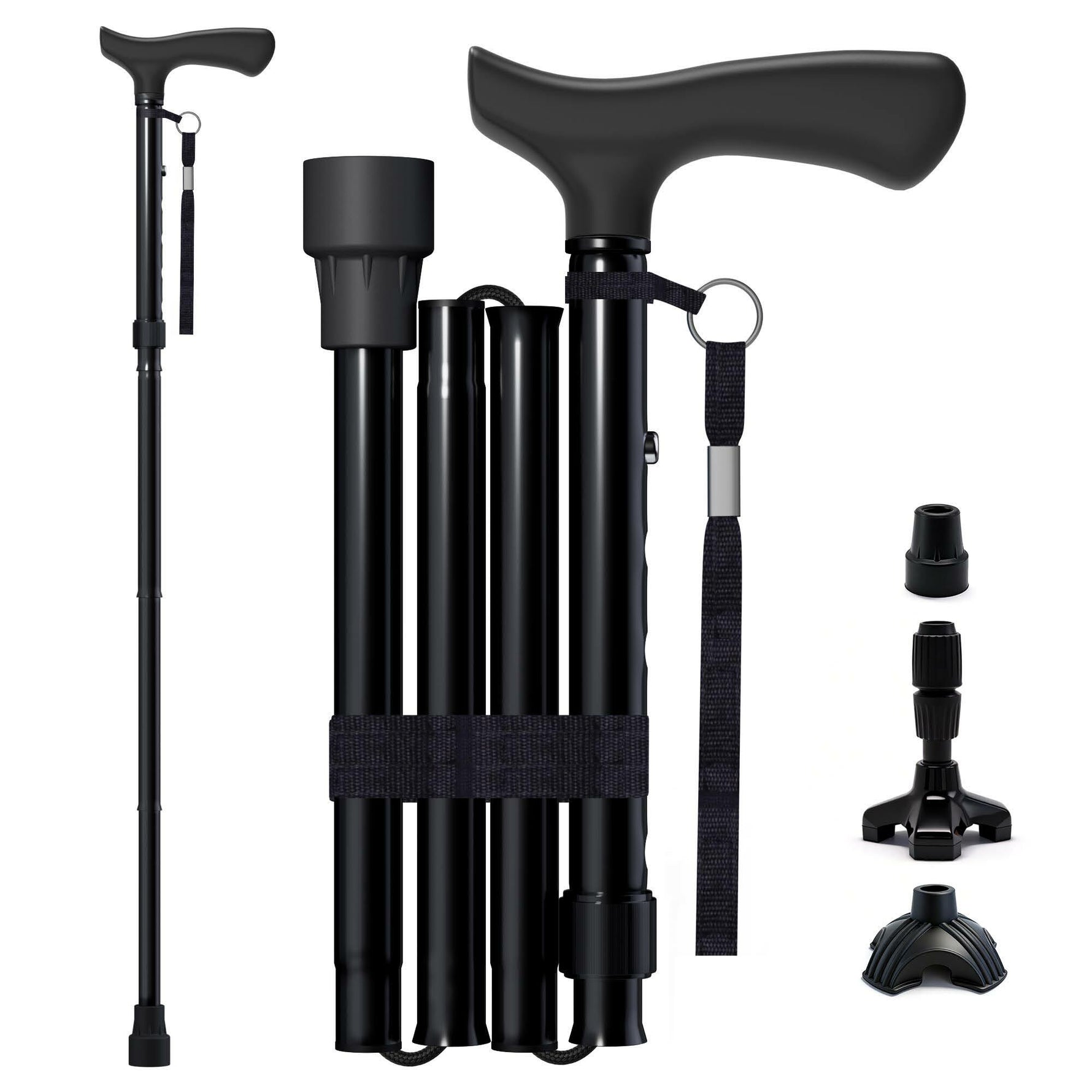 DeepTita Foldable Travel Walking Cane S1 for modern home mobility, recovery, and everyday confidence