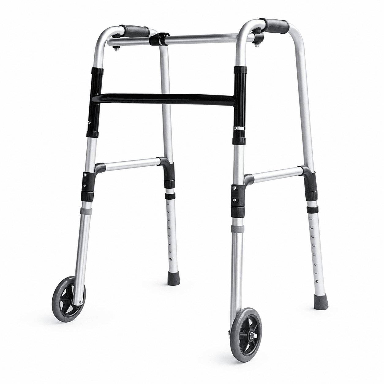 DeepTita Lightweight Folding Walker with Front Wheels S5 for modern home mobility, recovery, and everyday confidence