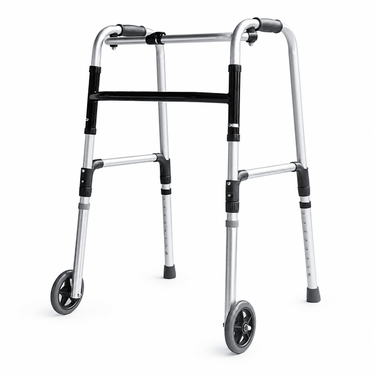 DeepTita Lightweight Folding Walker with Front Wheels S5 for modern home mobility, recovery, and everyday confidence